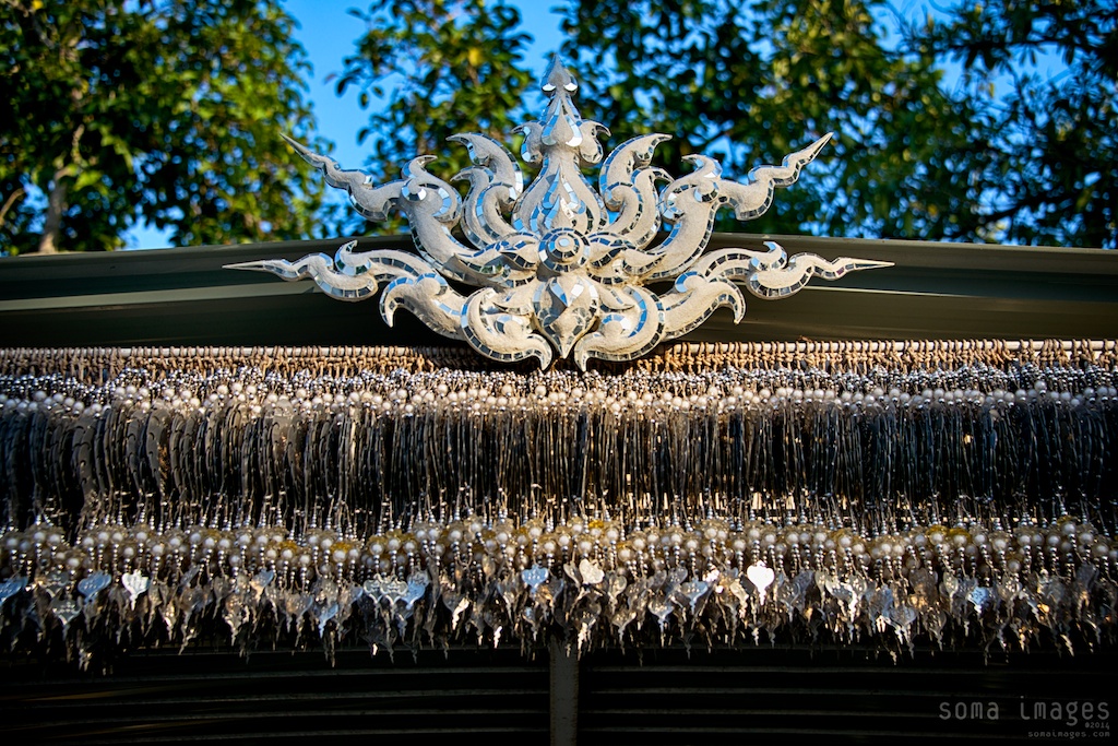 Wat Rong Khun, the White Temple in Chiang Rai, Thailand